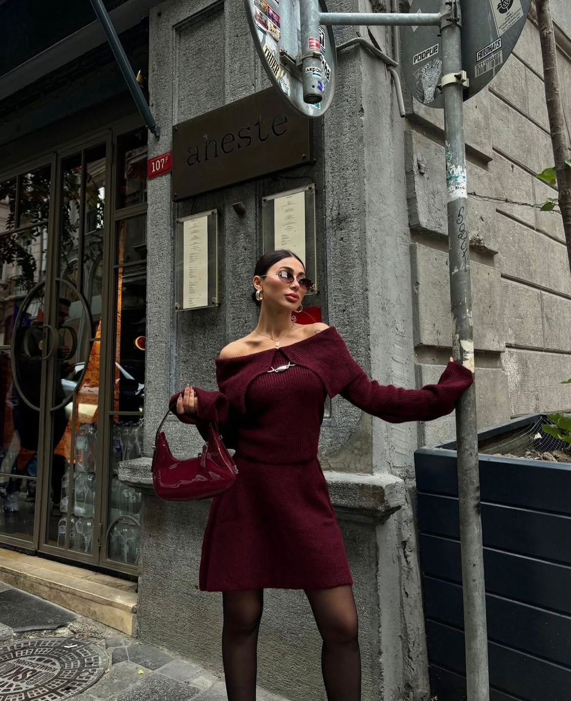 Red Wine Dress