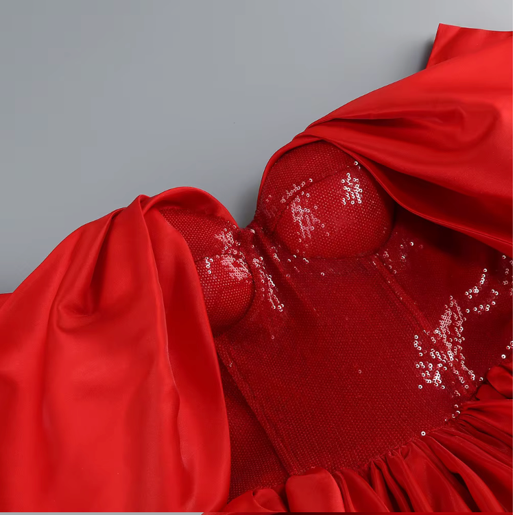 Ruby Rouge Mini Dress