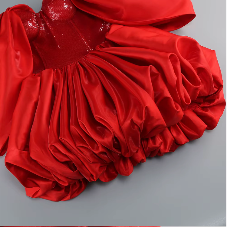 Ruby Rouge Mini Dress