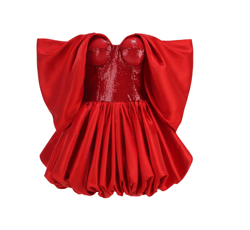 Ruby Rouge Mini Dress