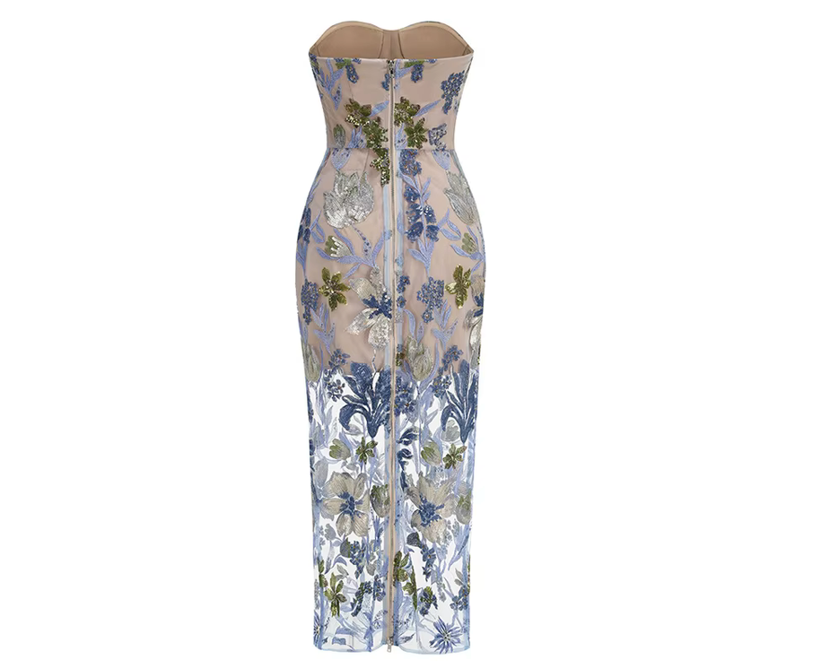 Whisper of Blooms Maxi Dress
