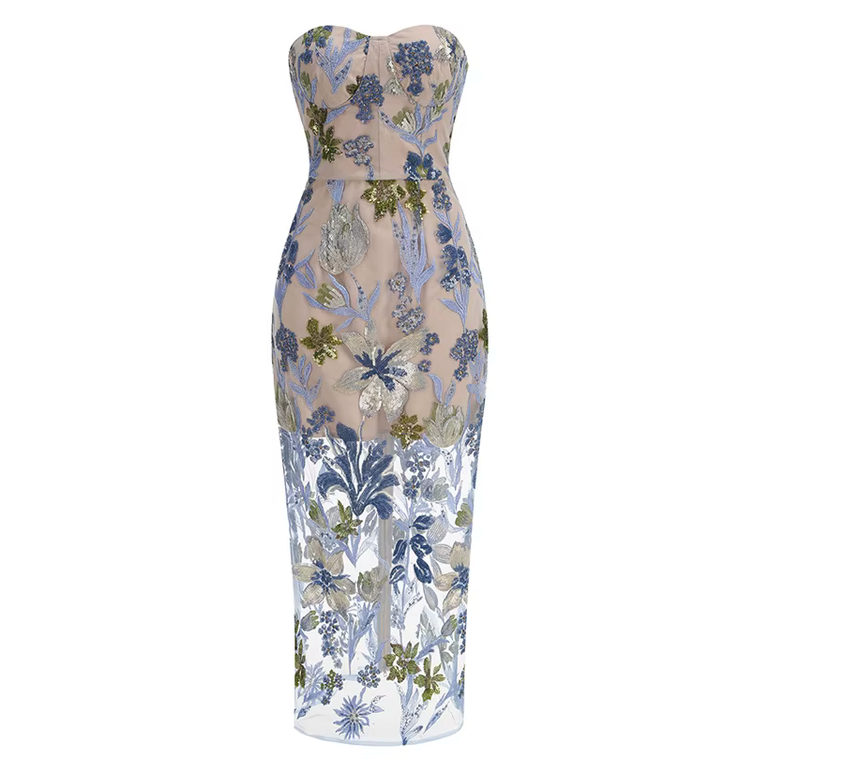 Whisper of Blooms Maxi Dress