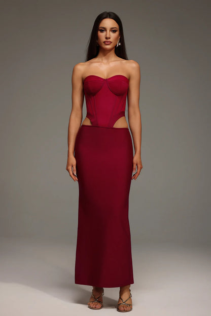 Scarlet Sculpt Dress