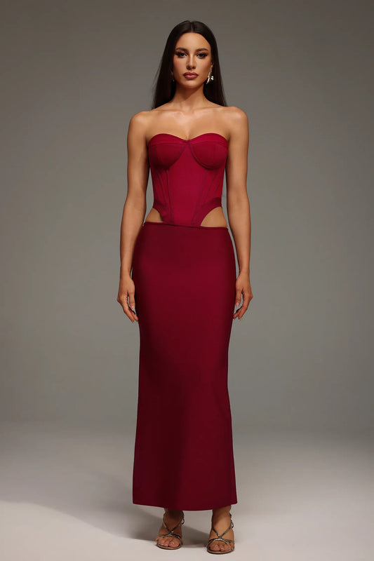 Scarlet Sculpt Dress