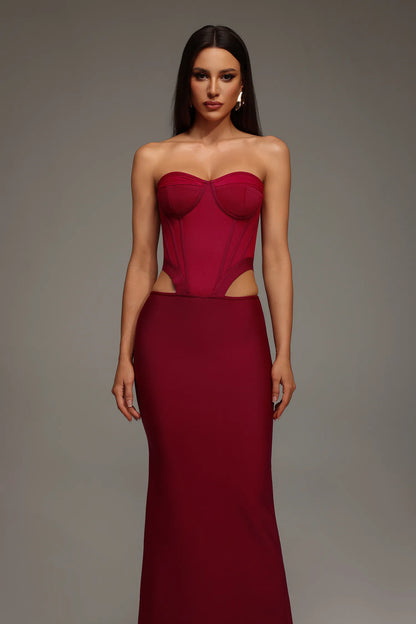Scarlet Sculpt Dress