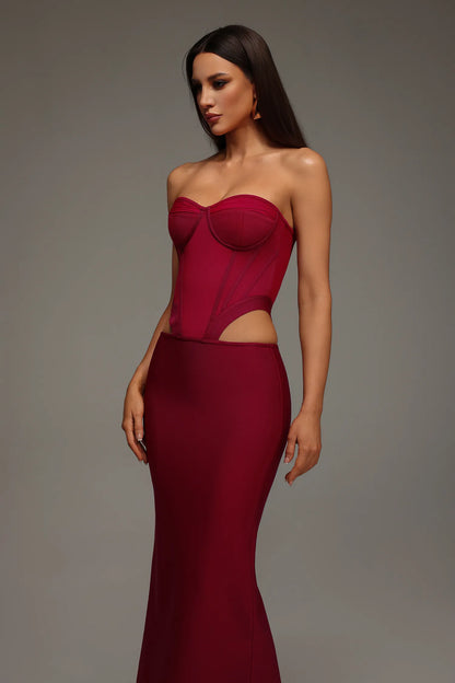 Scarlet Sculpt Dress