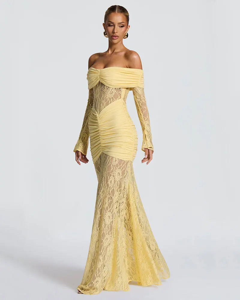 Rhapsody Lace Gown
