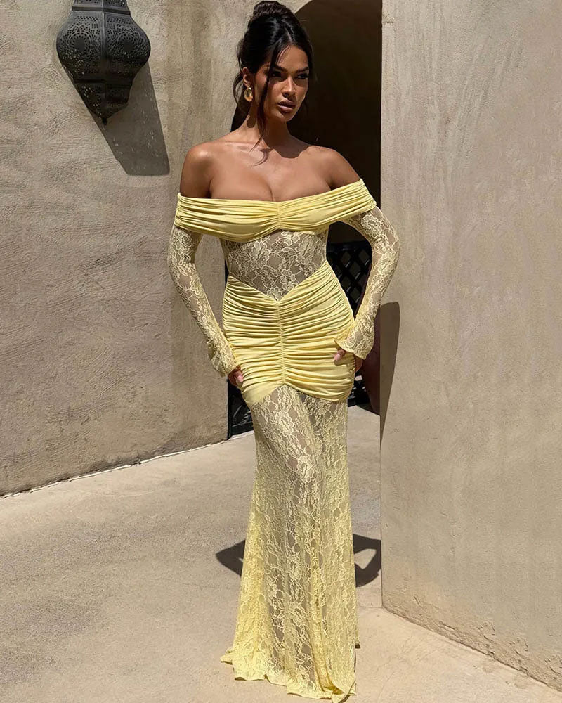 Rhapsody Lace Gown