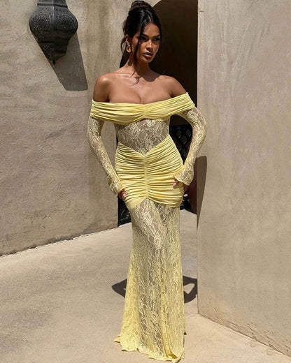Rhapsody Lace Gown