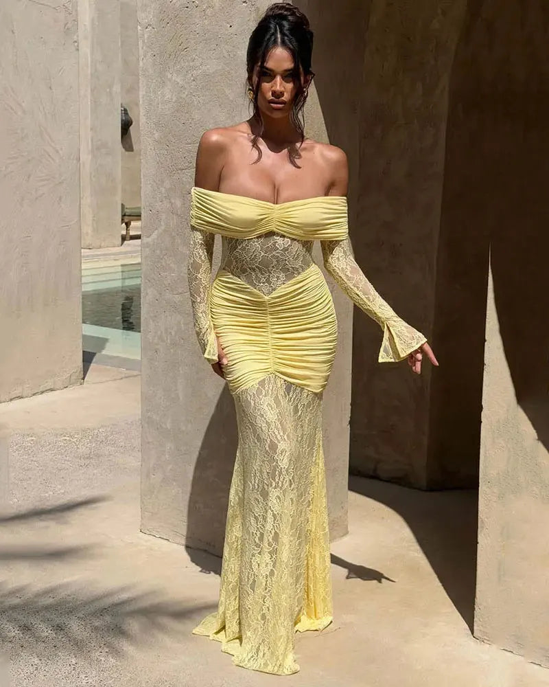 Rhapsody Lace Gown