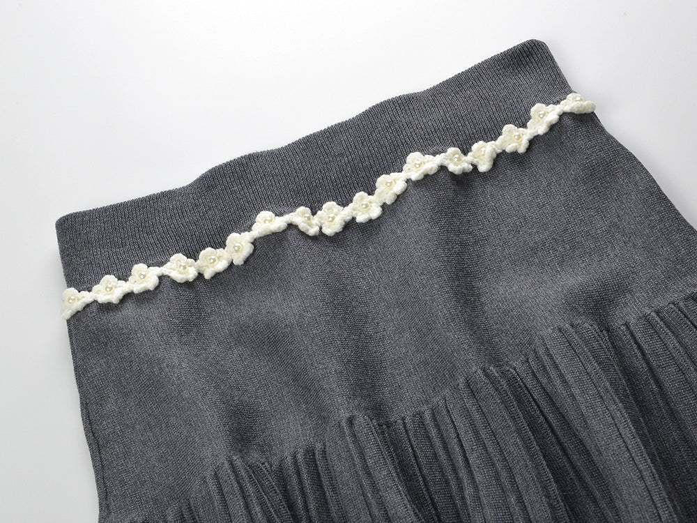 The Pearl Blossom Knit Set