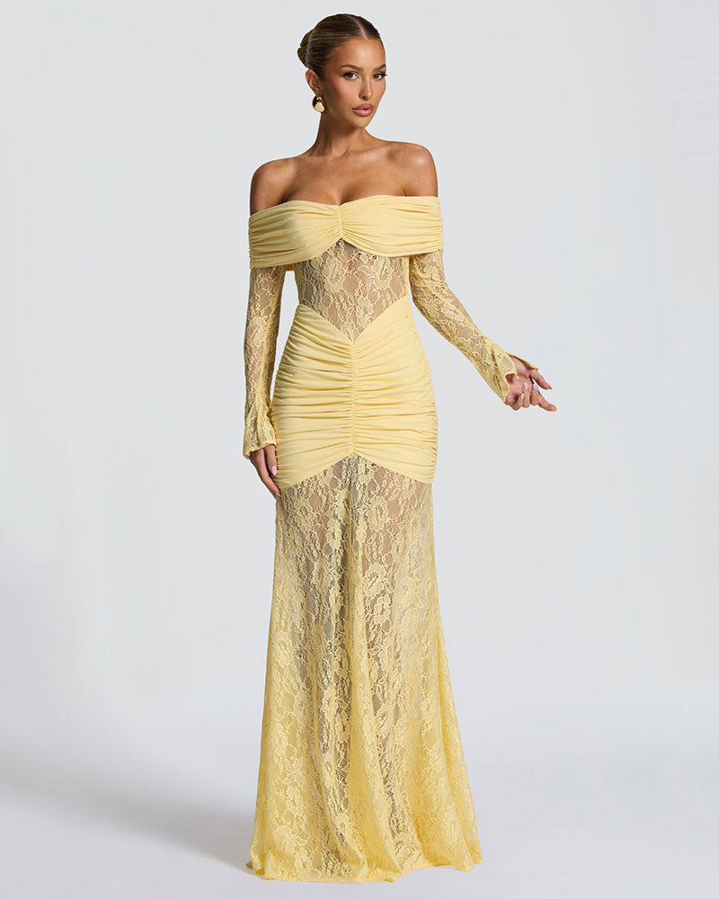 Rhapsody Lace Gown