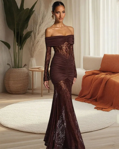Rhapsody Lace Gown