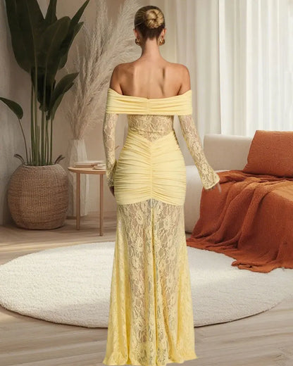 Rhapsody Lace Gown