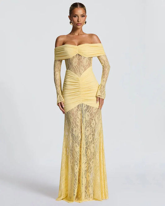 Rhapsody Lace Gown