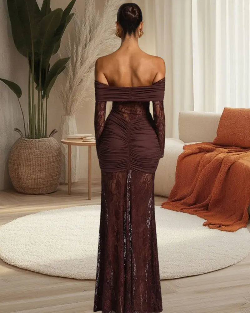 Rhapsody Lace Gown
