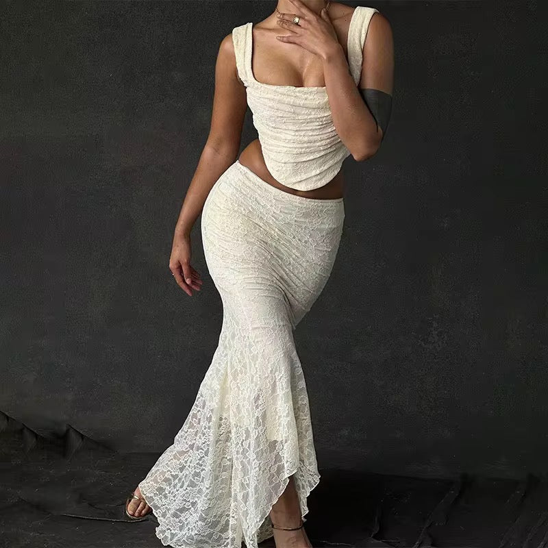 Ivory Dream Lace Set