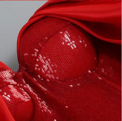 Ruby Rouge Mini Dress