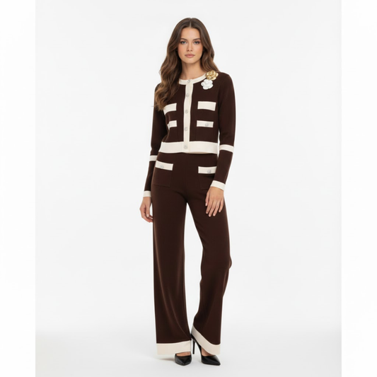 The Camellia Knit Set